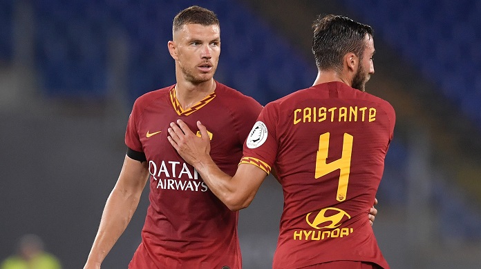 dzeko roma sampdoria