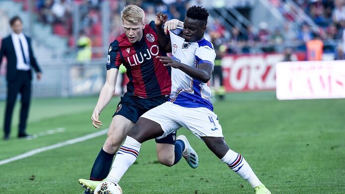 . schouten bologna sampdoria