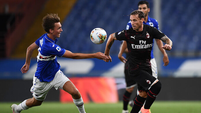 Sampdoria-Milan serie A askildsen sampdoria