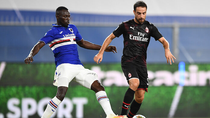 Sampdoria-Milan serie A