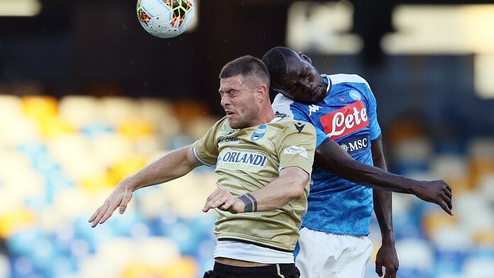 Napoli-Spal serie A cerri spal
