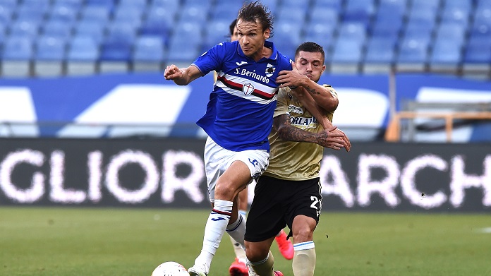 ekdal strefezza sampdoria spal