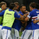 sampdoria bonazzoli esultanza