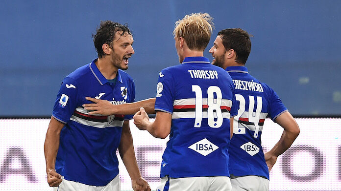 Sampdoria-Genoa serie A sampdoria