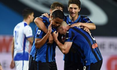 esultanza gol muriel atalanta sampdoria