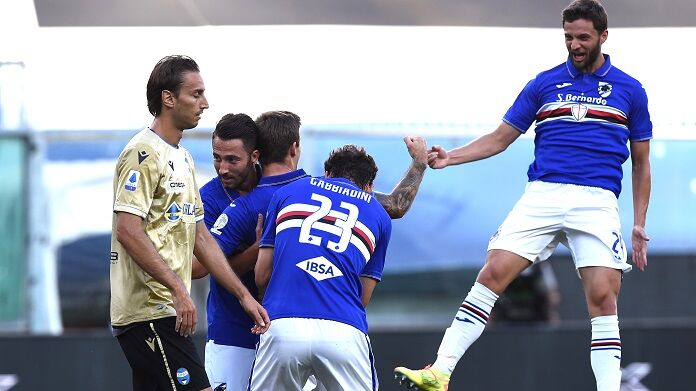 Sampdoria-Spal serie A risultati serie a