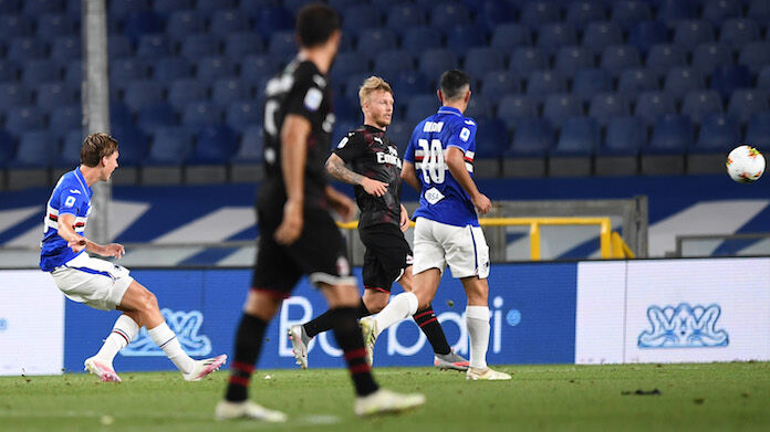 Sampdoria-Milan serie A askildsen sampdoria