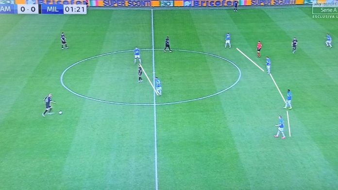 samp milan centro bloccato