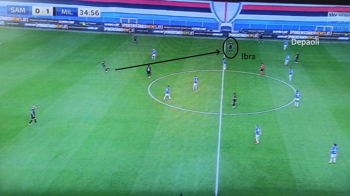 samp milan ibra solo