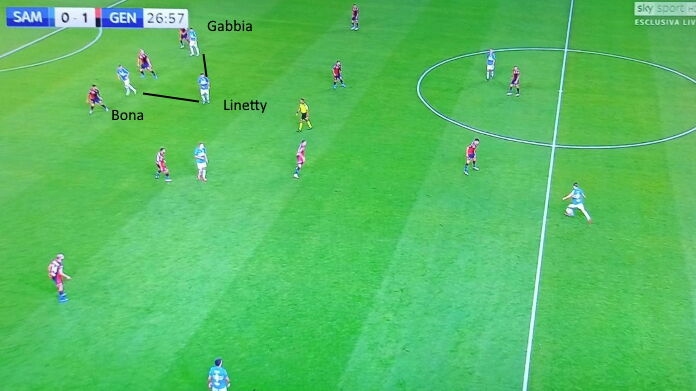 sampo-genoa (linetty 1) sampdoria linetty
