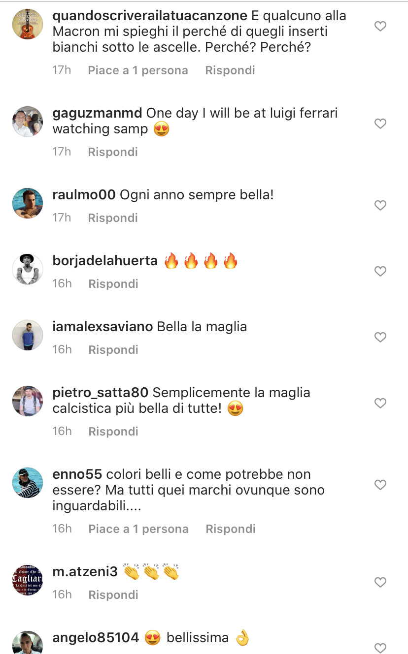 CommentiMaglia