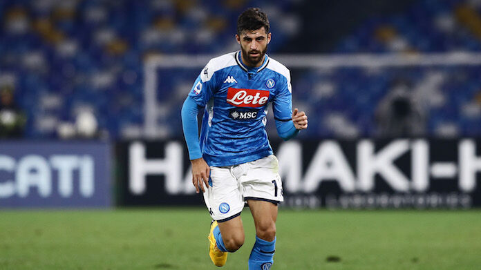 Napoli-Fiorentina serie A Luperto Napoli