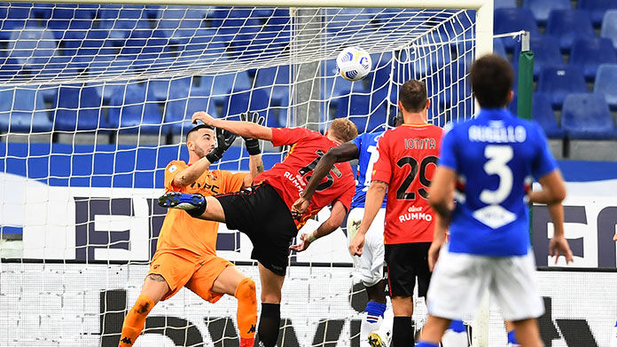 GOL-COLLEY-SAMP highlights sampdoria benevento