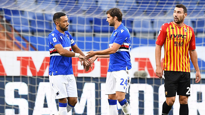 QuagliarellaBereszynski quagliarella sampdoria