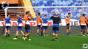 Sampdoria, ripresa immediata per il Verona: Tonelli in gruppo