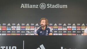 Juventus, Pirlo: «Sampdoria squadra difficile. Ranieri è bravo»