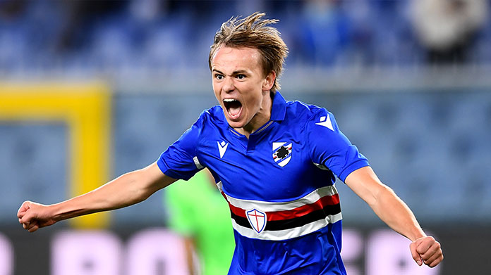 damsgaard sampdoria