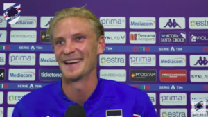 Thorsby commenta il gol annullato… in genovese – VIDEO