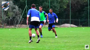 Verso Atalanta Sampdoria: le immagini dell’allenamento – VIDEO