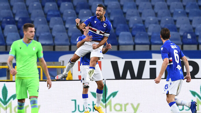 Sampdoria-Lazio serie A