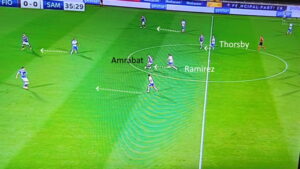 LAVAGNA TATTICA – Thorsby e Ramirez fanno funzionare il pressing della Sampdoria