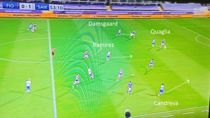 fiorentina sampdoria candreva 1