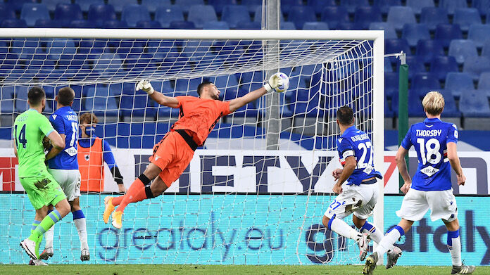 Sampdoria-Lazio serie A highlights sampdoria lazio