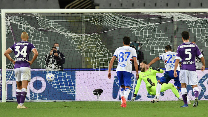 Fiorentina-Sampdoria serie A