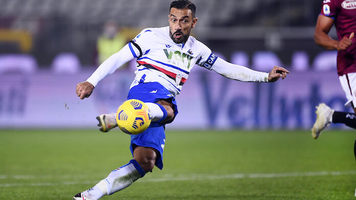Torino-Sampdoria serie A quagliarella sampdoria