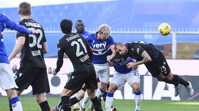 highlights sampdoria bologna