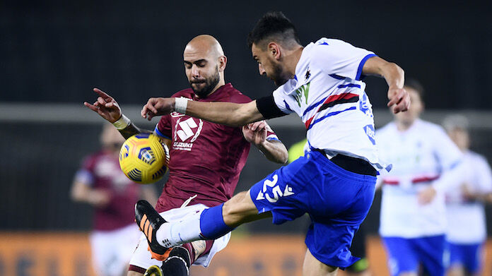 Torino-Sampdoria serie A