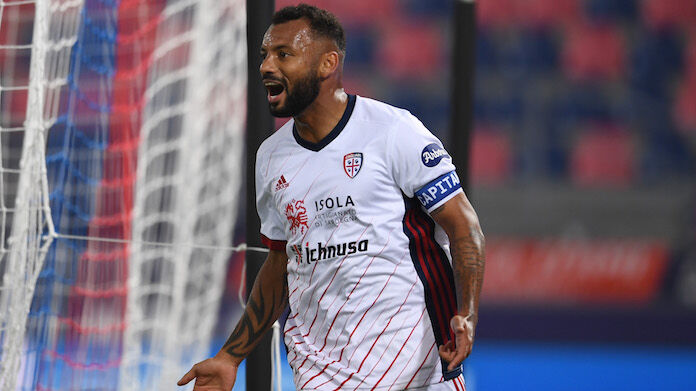 Soccer: Serie A 2020-2021 : Bologna 1-1 Cagliari Joao Pedro Cagliari
