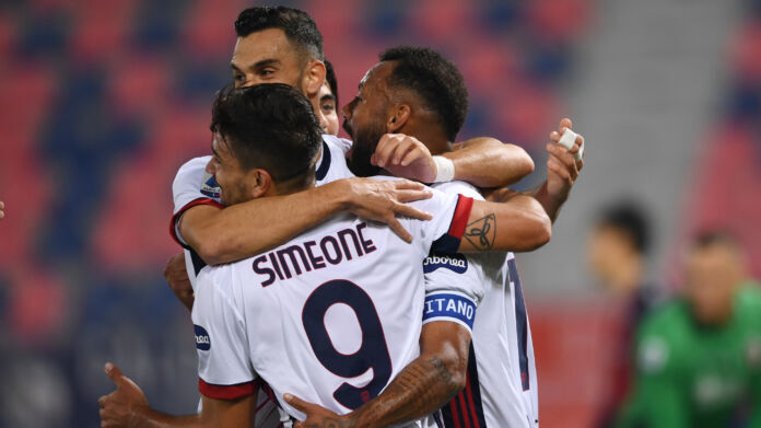 Soccer: Serie A 2020-2021 : Bologna 1-1 Cagliari cagliari sampdoria