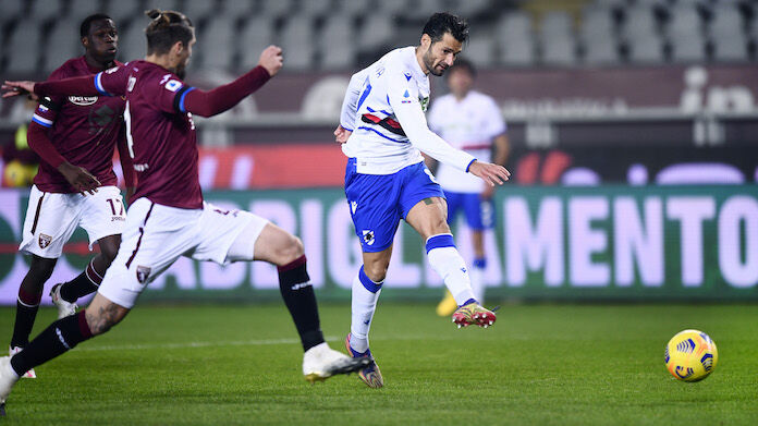 Torino-Sampdoria serie A