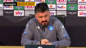 Napoli, Gattuso: «Europa League difficile. Insigne? Deve sorridere» – VIDEO