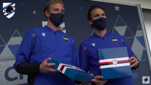 Academy Sampdoria: quattro Babbi Natale speciali a Bogliasco – VIDEO