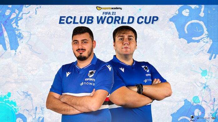 sampdoria-esports fifa eclub world cup 2021 sampdoria esports
