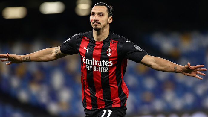 Napoli-Milan serie A ibahimovic milan