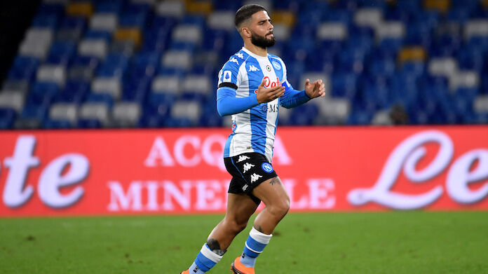 SSC Napoli Vs. AS Roma insigne napoli