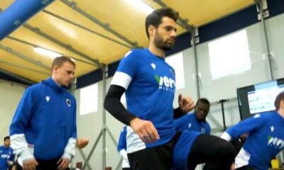 sampdoria allenamento napoli