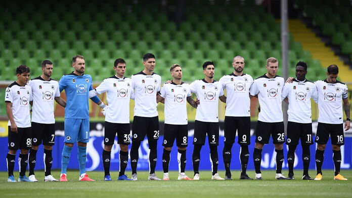 Minuto-di-silenzio-Spezia spezia sampdoria