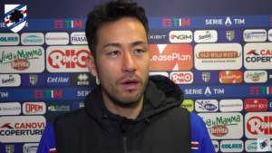 Yoshida: «Felice per il gol. Ma ho altri due obiettivi con la Sampdoria» – VIDEO
