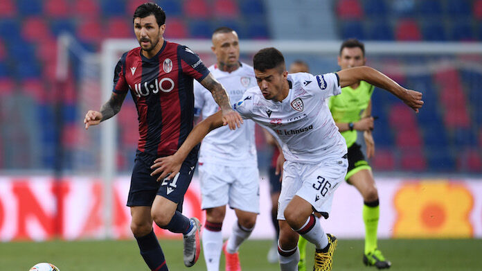 Soccer : Serie A 2019-2020 : Bologna 1-1 Cagliari