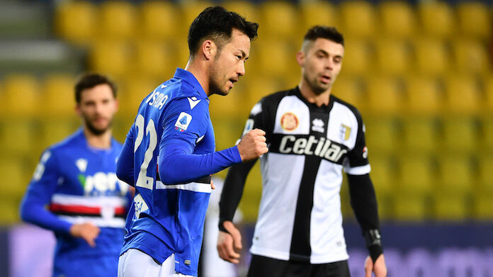Parma-Sampdoria serie A yoshida sampdoria