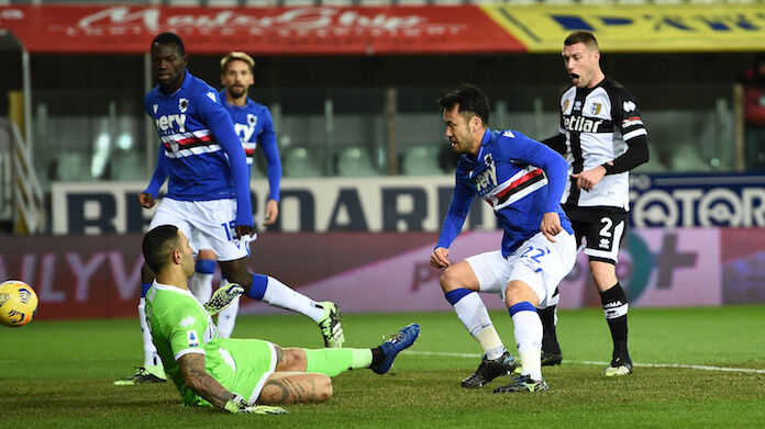Parma-Sampdoria serie A