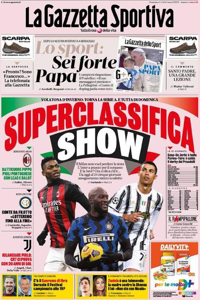 la gazzetta dello sport 2021 01 03 5ff1097ac3656