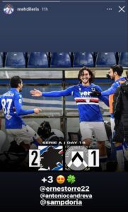 leris udinese social