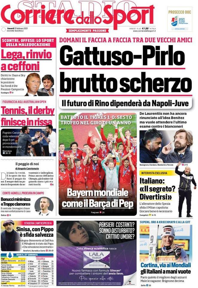 corriere dello sport 2021 02 12 6025baf5200c3