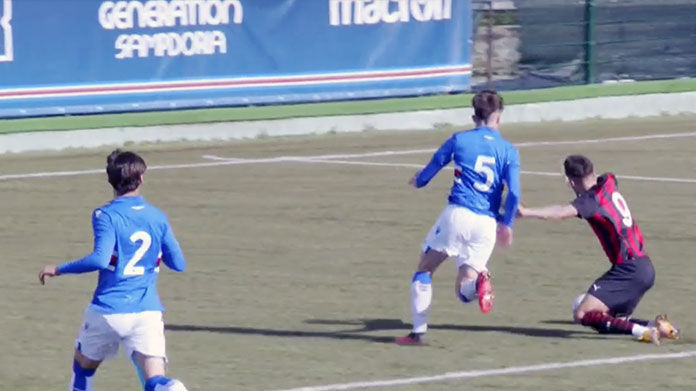 episodio primavera sampdoria milan