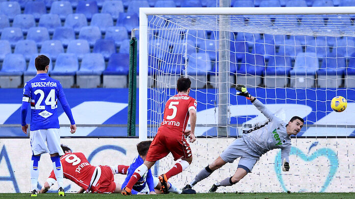 Sampdoria-Fiorentina serie A vlahovic fiorentina